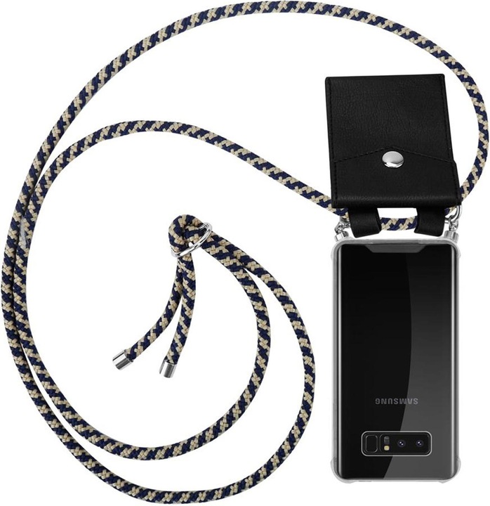 Produktbild Cadorabo TPU Handy Kette SILBER Cover