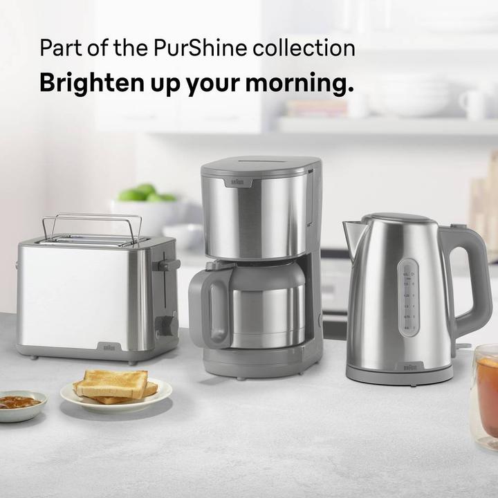 Produktbild Braun PurShine KF 1505 (grau/edelstahl)
