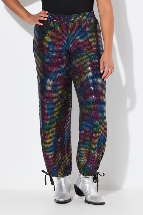 Produktbild Angel of Style Hose, gerades Bein, Paillettenoptik, Elastikbund (46)