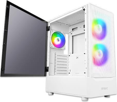 Actual product image Antec Go New Gaming NX410 White Midi Tower white retail (ATX, mATX, Mini-ITX)