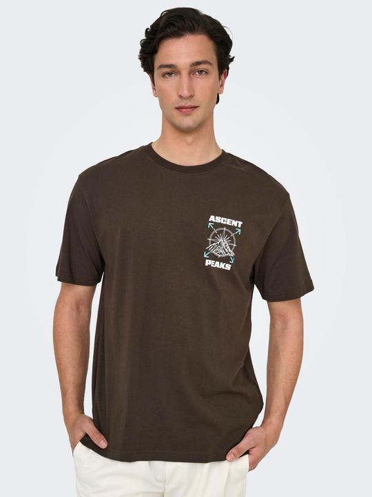 Produktbild Only & Sons Onskeane Rlx Ss Print Tee Noos (S)