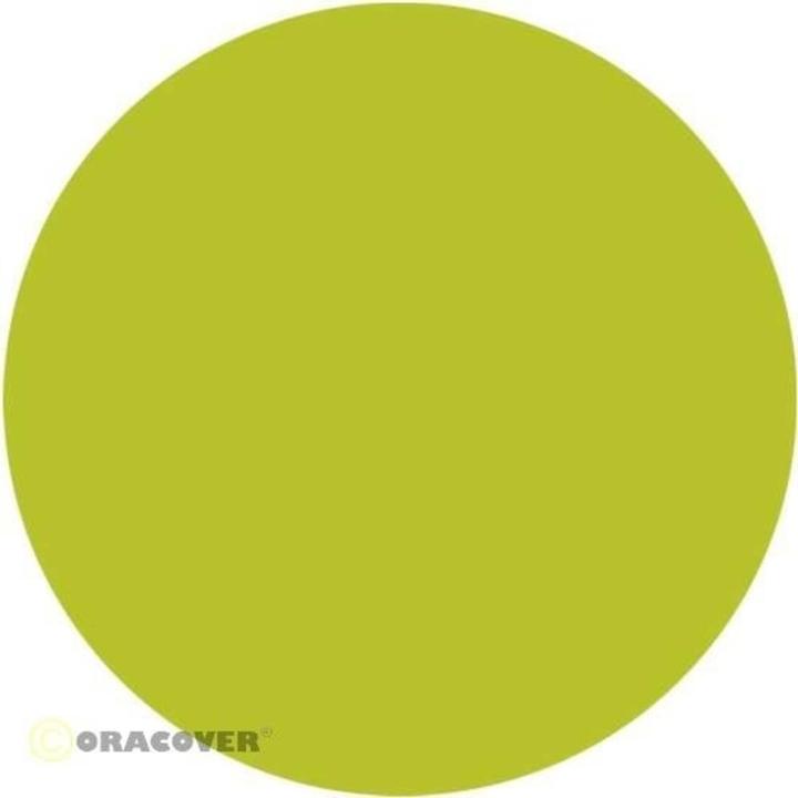 Produktbild Oracover bügelfolie hellgrün transparent 10 meter # 49