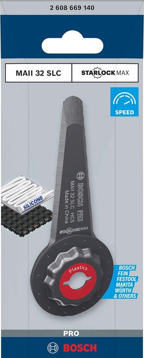 Produktbild Bosch Professional Zubehör PRO MAII 32 SLC Blatt für Multifunktionswerkzeuge, 32 x 70 mm