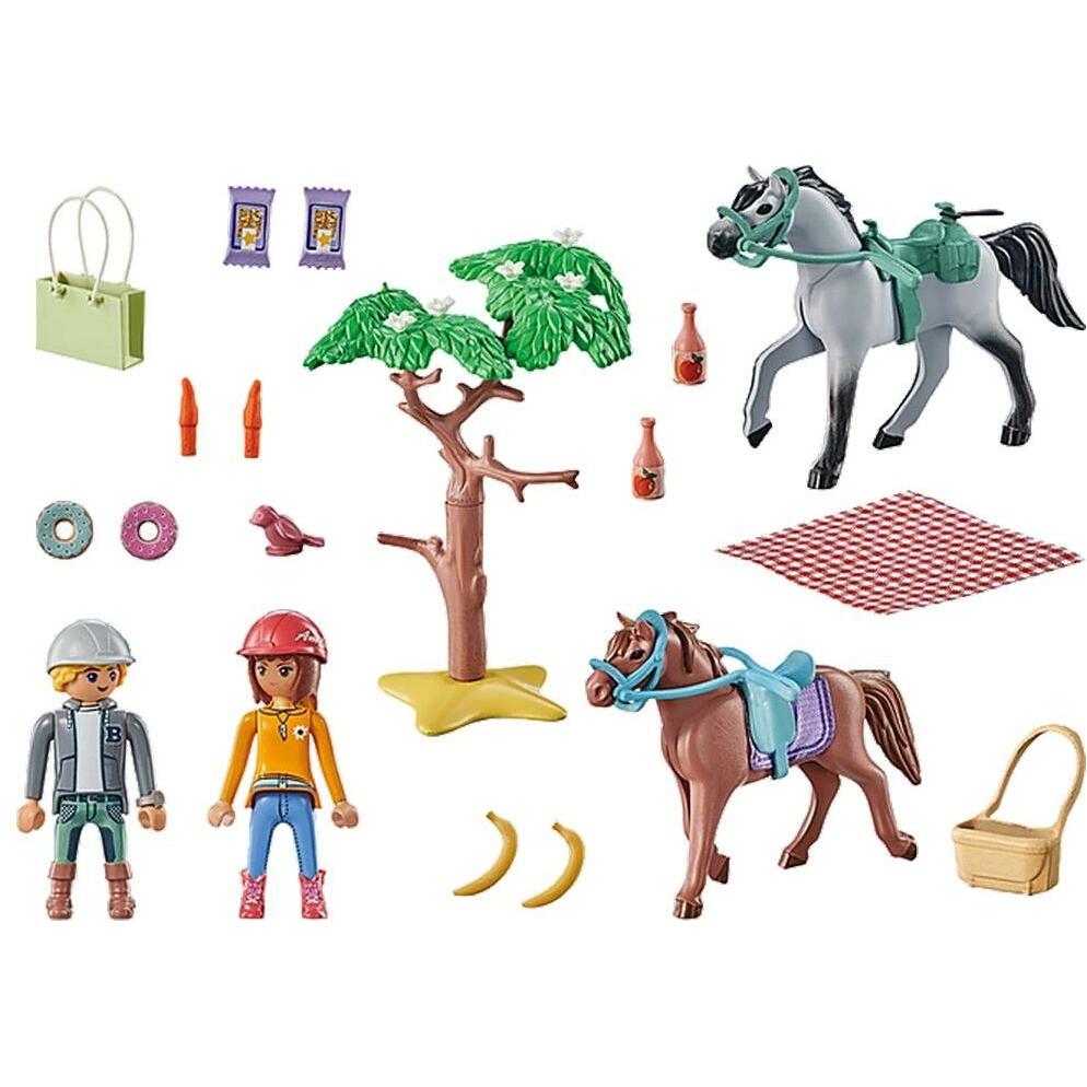 Thumbnail - Playmobil Reitausflug an den Strand mit Amelia und Ben (71470, Playmobil Horses of Waterfall)