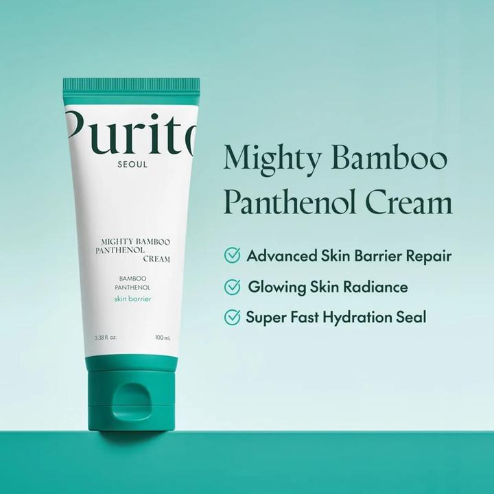 Actual product image Purito Mighty Bamboo Panthenol (100 ml, Day cream, Night cream)