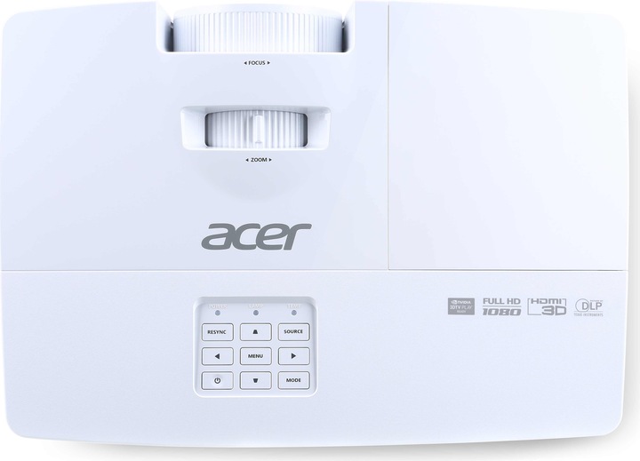 Actual product image Acer H6517abd (Full HD, 3400 lm, 1.48 - 1.62:1)