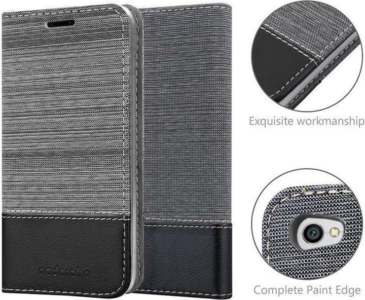 Produktbild Cadorabo Book Jeans Optik Cover (Xiaomi Redmi Note 5A)