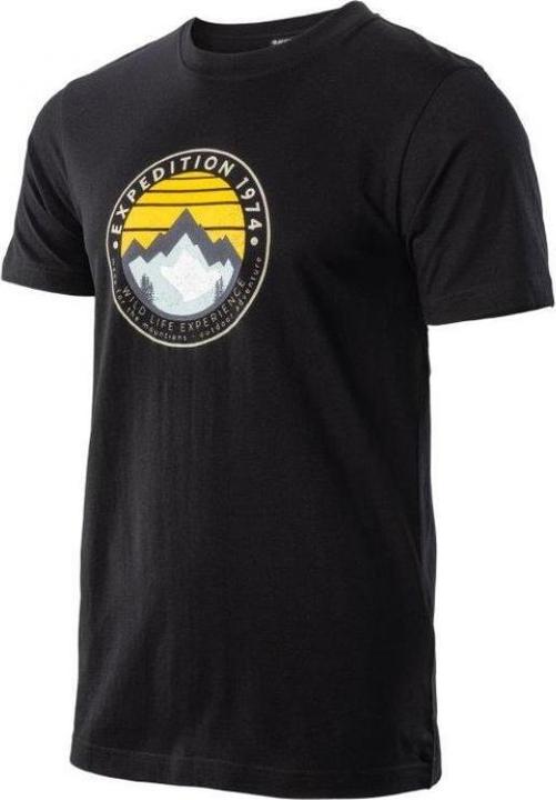 Produktbild Hi-Tec Zergo Herren-T-Shirt, schwarz, Grösse XL (XL)