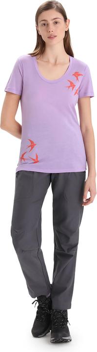 Actual product image Icebreaker Women's Tech Lite II S/S Scoop Swarming Shapes (XS)