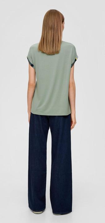 Produktbild s.Oliver Streifenshirt aus Materialmix (38)