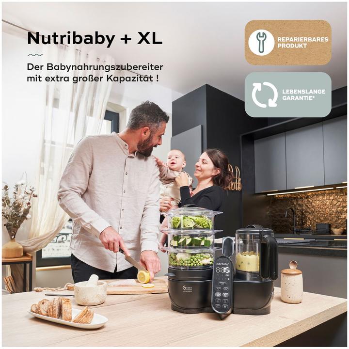 Immagine prodotto Babymoov Nutribaby Plus XL Nahrungszubereiter Black