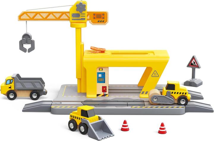 Hape Railway Construction Play Set