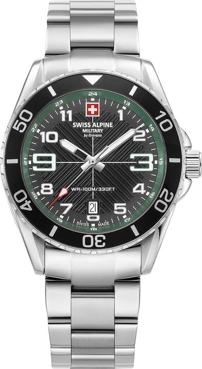 Produktbild Swiss Alpine Military 7029.1134 Raptor Herrenuhr 42mm 10ATM (Sportuhr, Swiss Made, 42 mm)