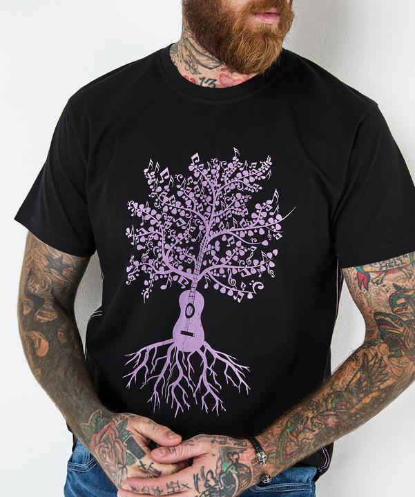 Actual product image Joe Browns Guitar Tree Graphic T-Shirt (S)