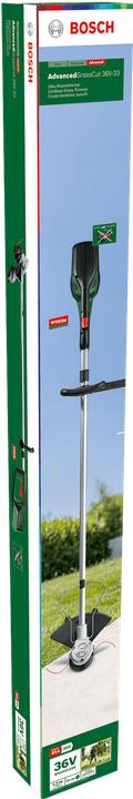 Actual product image Bosch Home & Garden AdvancedGrassCut 36V-33 solo cordless lawn trimmer (Trim line)