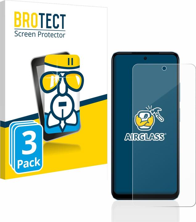 Image du produit BROTECT AirGlass Verre (3 pcs, Xiaomi Redmi Note 12S)