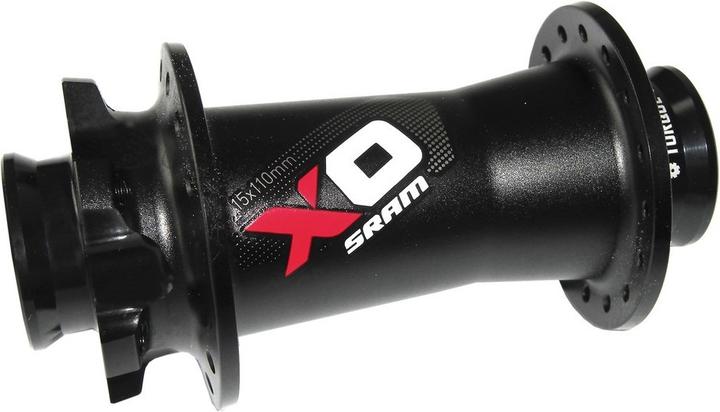 Sram MTB Hub X0 Front 6-Bolt Disc 32H Black/Red, 15x110mm Boost C (Scheibenbremse Center Lock)