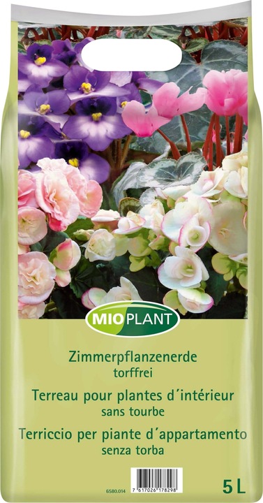 Image du produit Mioplant Terreau pour plantes d'intérieur (5 l, Sol sans tourbe)