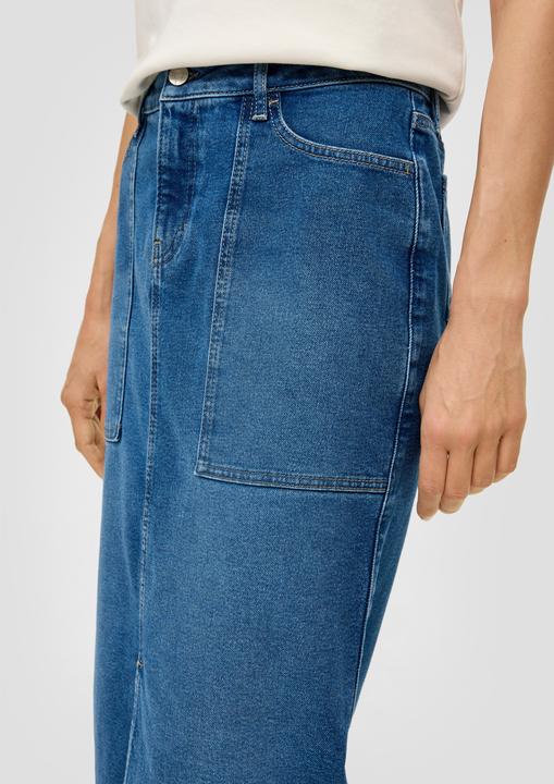 Produktbild s.Oliver Rock Jeansrock mit Gehschlitz (36)
