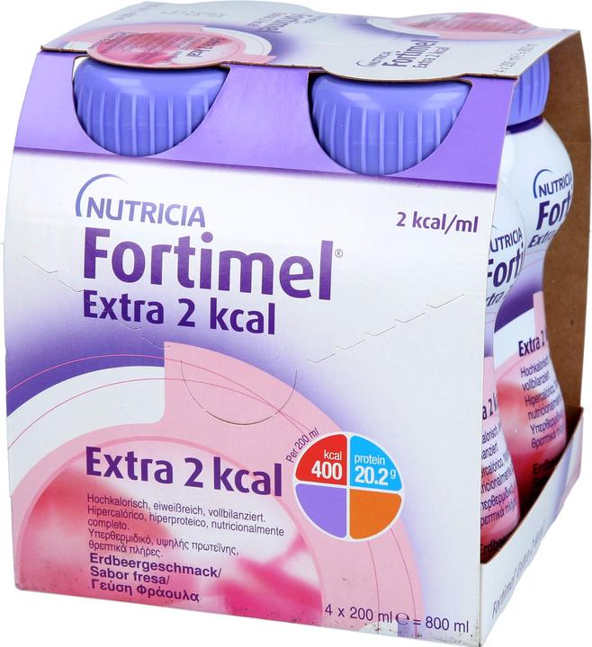Immagine prodotto Fortimel Proteine 2Kcal Fragola (Fragola, 4 x)