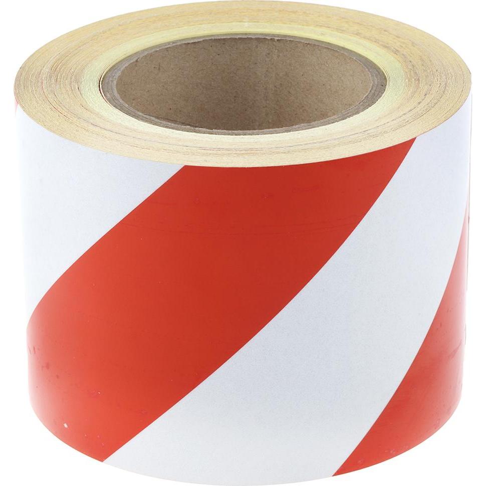 Thumbnail - Rs Pro, Klebeband, Markierungsband Rot/weiß (100 mm)