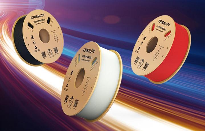 Produktbild Creality Filament PLA Hyper (PLA, 1.75 mm, 1000 g, Schwarz)