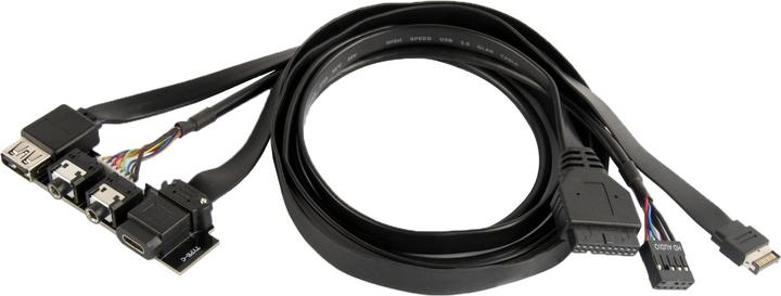 Produktbild Silverstone SST-G11313530-RT - USB Type C, USB3.1 Gen.2 Upgrade kit for chassis (0.80 m, USB 3.0, USB 3.1)