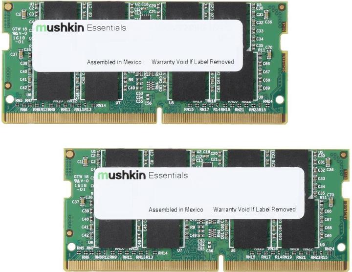 Mushkin D4S64GB 2666-19 Essentials 1,2v K2 MSK (2 x 32GB, 2666 MHz, DDR4-RAM, SO-DIMM)