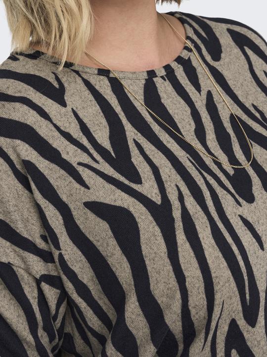 Produktbild Only Curvy Blumen Oberteil mit 3/4-Ärmeln (L)