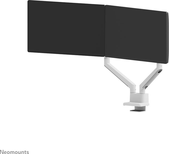 Produktbild Neomounts Tischhalterung duo 100x100 9kg/17-32"/wei?/voll beweglich (Tisch, 35", 9 kg)