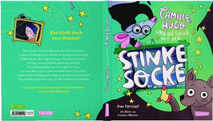 Actual product image Camille, Hugo and the thing with the stinky sock (Franziska Höllbacher, Anke Dörrzapf, German)