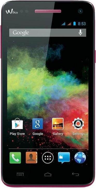 Image du produit Wiko Rainbow (4 Go, Fuchsia, 5", Double SIM, 3G)