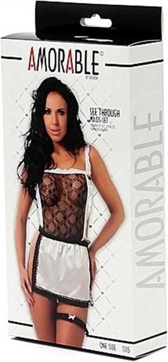 Actual product image Rimba Maid uniform 3-piece (L, S)