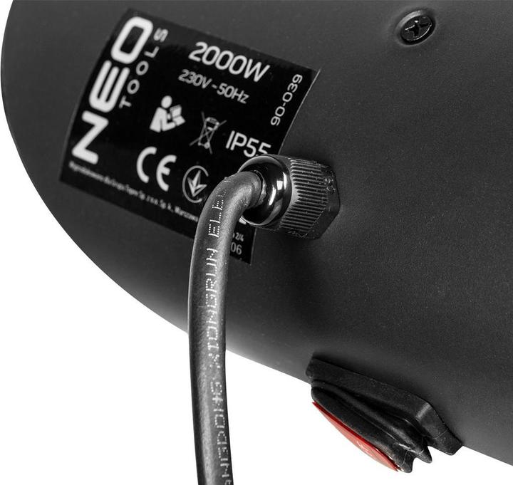 Immagine prodotto Neo Tools Riscaldatore radiante (riscaldatore industriale da esterno, elemento riscaldante per lampada a (2000 W)