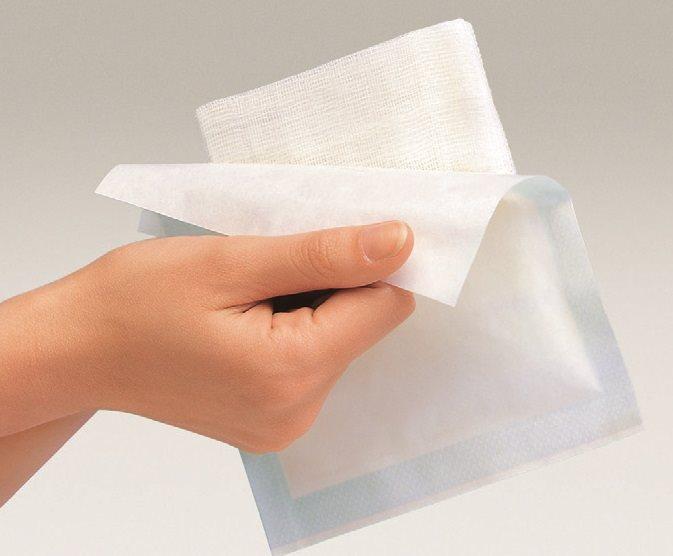 Actual product image Gazin Gauze compresses 16-fold sterile