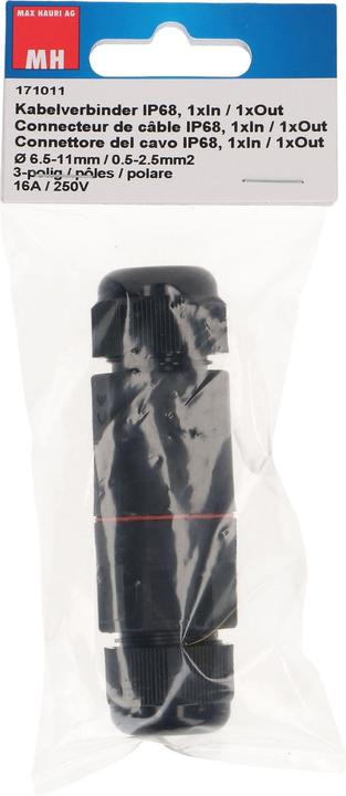 Actual product image Max Hauri Cable connector