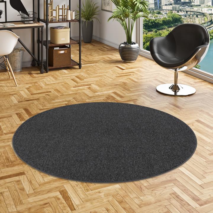 Image du produit Snapstyle Velours à boucles fines Tapis Strong (160 x 160 cm)