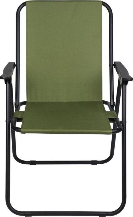 Produktbild Royokamp CAMPING CHAIR WITH ARMRESTS 52x44x75CM FOLDING GREEN