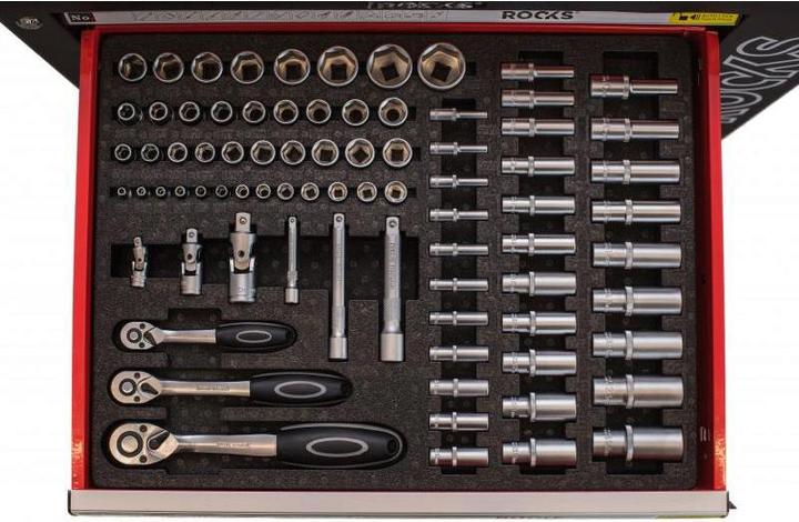 Actual product image Rooks tool cabinet with tools 235 pcs. OK-01.3004 (235 pieces)
