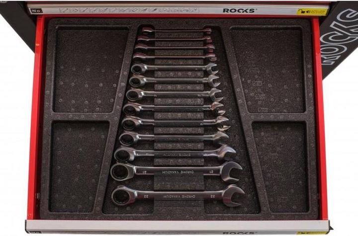 Actual product image Rooks tool cabinet with tools 235 pcs. OK-01.3004 (235 pieces)