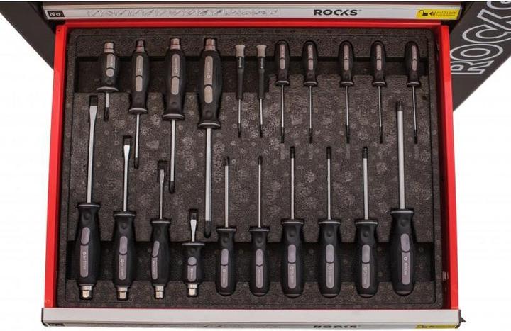 Actual product image Rooks tool cabinet with tools 235 pcs. OK-01.3004 (235 pieces)