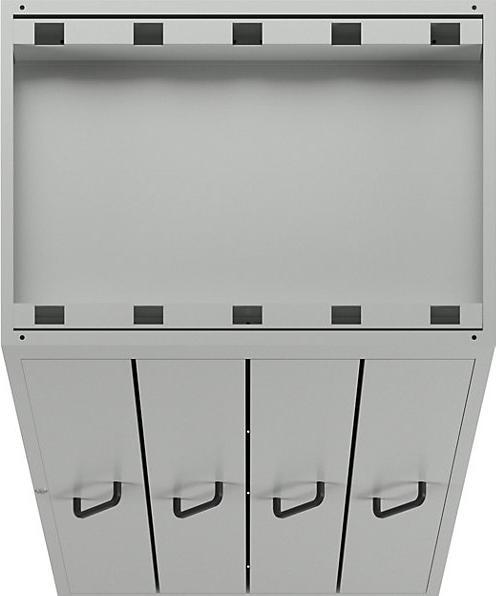 Produktbild Lista Vertikalauszugschrank mit Frontblenden (100 cm, 195 cm)