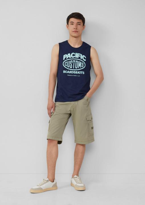 Produktbild S.Oliver T-Shirt Tanktop aus Baumwollle mit Frontprint (L)