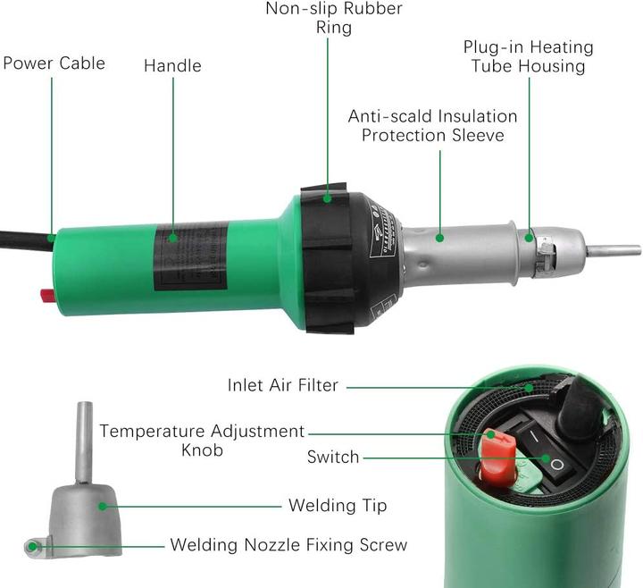 Produktbild Kktect Kunststoffschweissgerät