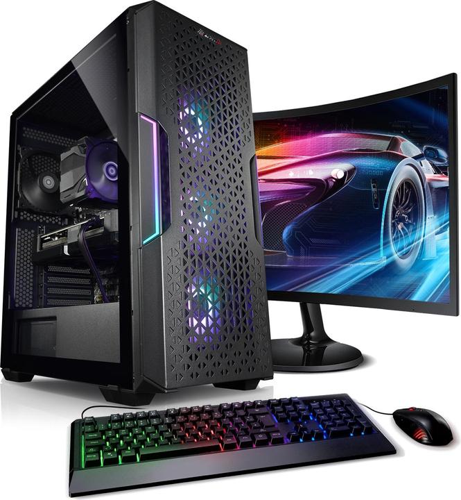 Produktbild Kiebel Earthquake V (500 GB, 16 GB, AMD Ryzen 7 5800X, GeForce RTX 4060)