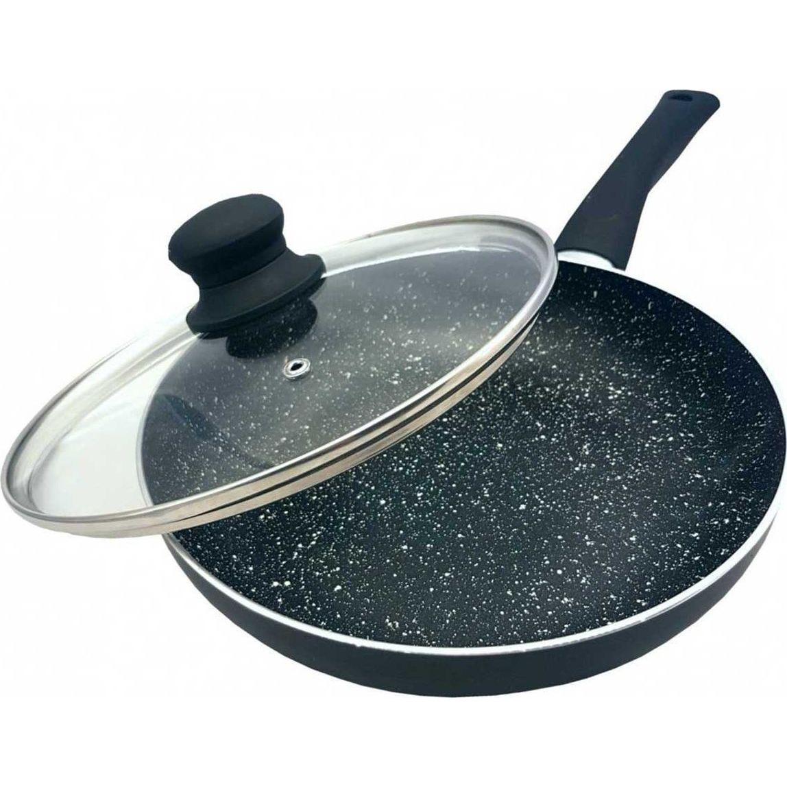 Thumbnail - Kinghoff MARBLE FRYER 26cm KH-3958, Pfanne + Kochtopf, Schwarz