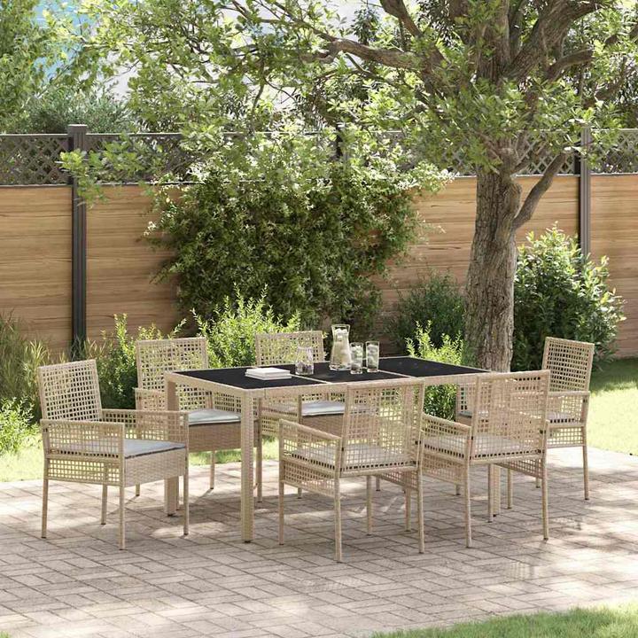 Produktbild vidaXL Garten-Esszimmer-Set (150 x 90 x 75 cm)
