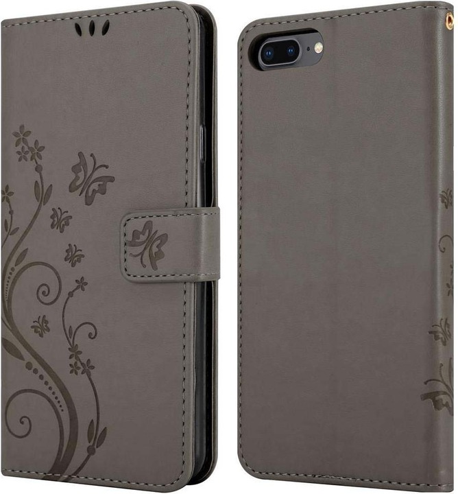 Produktbild Cadorabo Flower Book Cover (Apple iPhone 7 Plus)