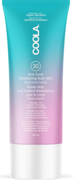 Coola Suncare Dew Good Illuminating Body Melt SPF 40 (Zonnebrandlotion, SPF 40, 100 ml)