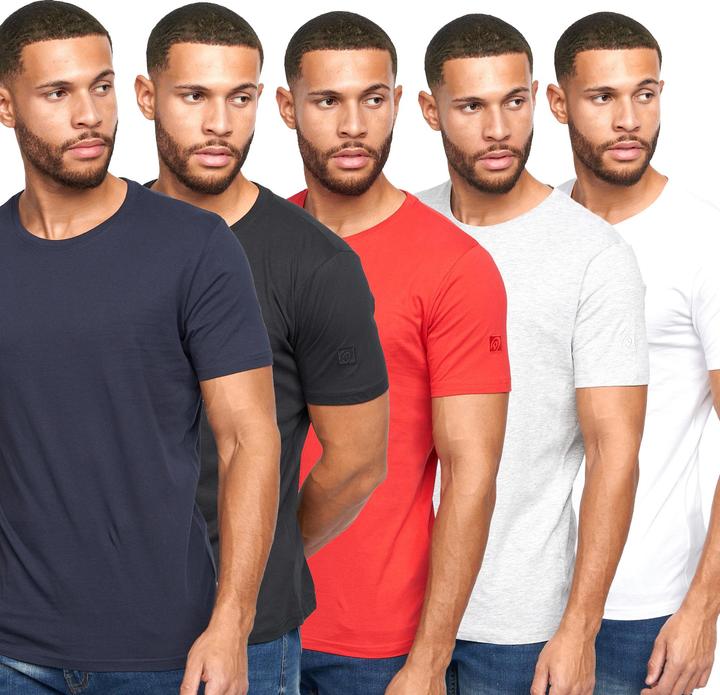 Immagine prodotto Duck and Cover Maglietta Errington Uomo (confezione da 5) (S)